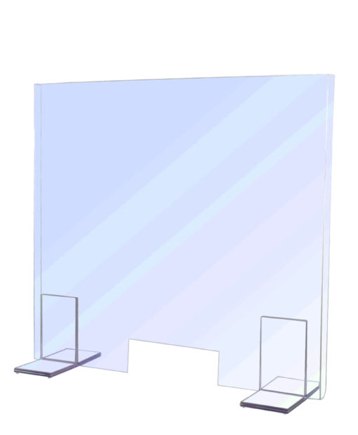 Schutzwand aus PETG-Material