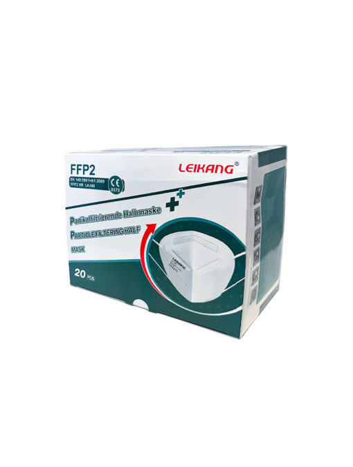 Leikang FFP2 weis CE0370 - 20er Pack MHD 08/25