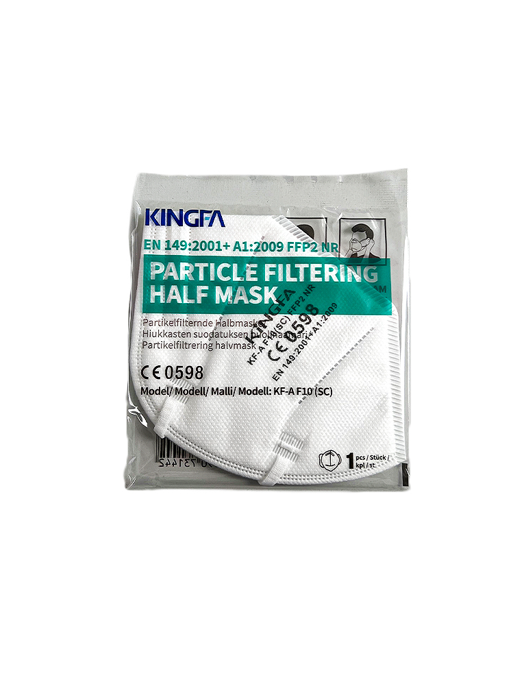 Kingfa FFP2 weiss CE0598 - 6er Pack MHD 06/28 – Bild 4